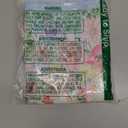 Watercolor Floral Tea Towels, Cotton Kitchen Towel 18.9  27.5 inch, Quick Drying Dish Cloth for Party Anniversary Holiday Decoration, Housewarming Gifts for Mom (Flower Grass)