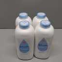 6 x Johnson's Baby Powder with Naturally Derived Cornstarch Aloe & Vitamin E, Hypoallergenic, 22 oz (Pack of 6)