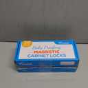 20 Pack Magnetic Cabinet Locks Baby Proofing - Vmaisi Children Proof Cupboard Drawers Latches - Adhesive Easy Installation (Standard)