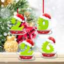 Christmas Ornament 2026 for Christmas Tree Hanging DecorationsDated Resin Ornaments 2026 Keepspake Yearly for Holiday Decorative Gift (2026)