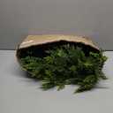 9FT Christmas Cedar Garland Artificial Realistic Green Faux Real Touch Winter Pine Garland for Mantle Fireplace Wall Table Indoor Outdoor Decoration