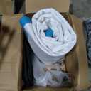 Garvee Inflatable Floating Dock Platform with Non-Slip Surface and Detachable Ladder, Marine-Grade PVC, Portable Carrying Bag, Multiple Sizes, Lake and Water Fun