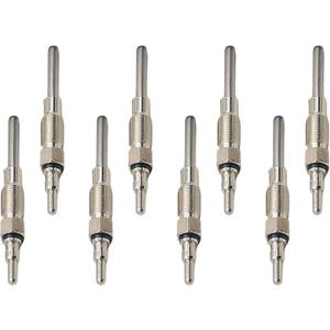 Diesel Glowplugs Glow Plugs Replacement for Ford 1988-1994 IDI (Indirect injection) 7.3L F350 F250 E250 E350 F2TZ12A342A Replacement for Motorcraft ZD9 8PCS
