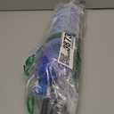 VITEVER Professional 69'' Window Squeegee Cleaner Tool with Extension Pole, 2-in-1 Squeegee for Window Cleaning Kit with Scrubber and Rotating Head, 1 Blade 2 Scrubber