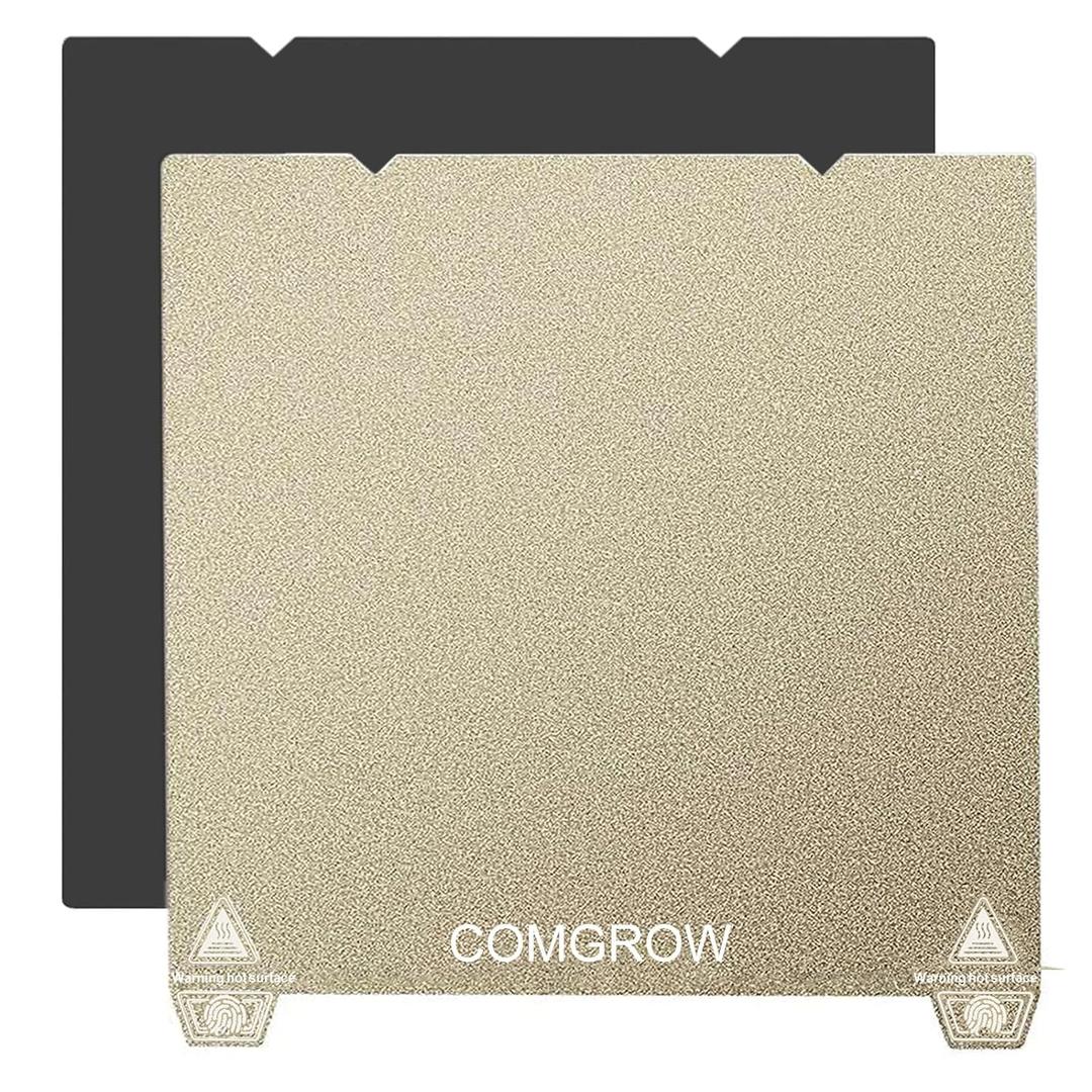 Ender 3 V3 KE PEI Spring Steel 235x235mm, Texture PEI Sheet Magnetic Flexible Heated Bed, Ender 3 V3 SE Build Plate for Creality K1C/K1/Ender 3 V3/Ender 3/Ender 3 Pro/Ender 3 V2/Ender 3 V2 Neo,  235*235 for Ender 3 V3 SE