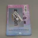 YEKKOPT Travel Makeup Mirror with Lights, Portable Small Beauty LED Vanity Mirror with Lights, 1200mAh Battery, Dimmable Touch Screen, Tabletop Folding Compact Mirror,Women Gift (8"L x 6"W, White)