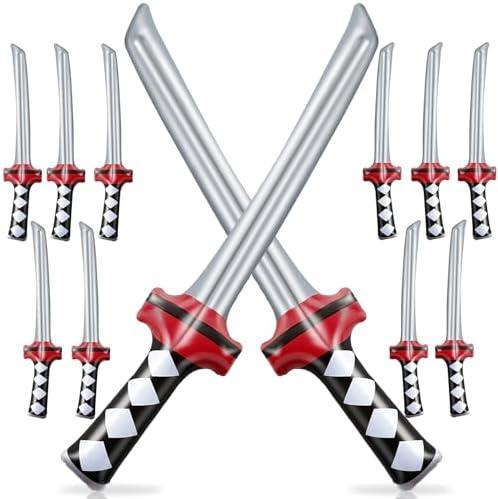 Amazon.com: Eerrhhaq 12 Pcs Inflatable Ninja Samurai Sword, Inflated Katana Sword Toy, Blow Up Ninja Swords for Party Favors Cosplay Samurai Theme Party : Toys & Games