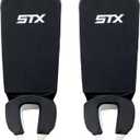 STX Field Hockey Reversible Shin Shield (Youth, Black/White)