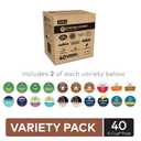 Keurig Coffee Lover's Collection Variety Pack, Keurig Single Serve K-Cup Pods, 40ct (EXP 12/31/26)