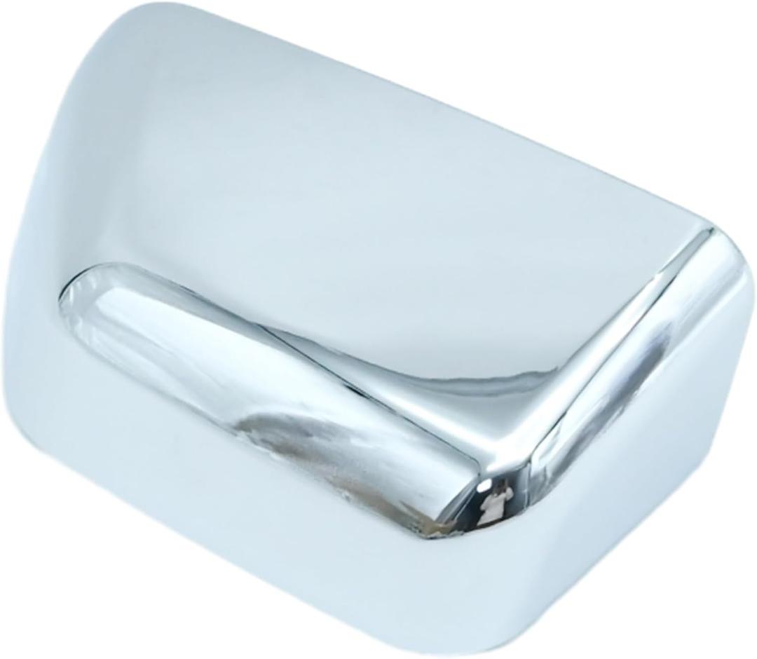 Vkinman Rear View Mirror Cover Cap Left Side Chrome HC3Z17D742CA Replacement for Ford F250 F350 Super Duty F450 F550 2017-2024