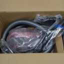 Eureka Bagless Canister Vacuum Cleaner, Lightweight Vac for Carpets and Hard Floors, Red, Whirlwind NEN110D (Red)