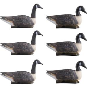 VEVOR Canada Goose Decoys, Outdoors Goose Decoy for Waterfowl Hunting, Durable Plastic Floaters with Ultra Realistic Paint, for Pool, Pond, Lake, Garden Yard Decoration, Easy to Carry and Use, 5-Pack