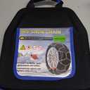 Heavy Duty AutoFixing Snow Chains Tire Chains for Light Truck, SUV & Pickup, Self-Tightening Design for Easy Installation, Titanium Alloy for Superior Durability,Set of 2(HRV-275,Auto-Trac)