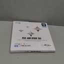 Art3d Peel and Stick Backsplash for Kitchen White Subway (10 Tiles, Thicker Design) (White With Black Grout)