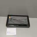 LEMOKEY P1 HE 75% Wireless Custom Mechanical Gaming Keyboard with Gateron Double-Rail Magnetic Switches Knob Version, QMK 2.4 GHz Bluetooth 5.2 RGB Backlight Compatible with Mac Windows Linux-Black (Shine-Through-Black)