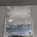 ZBOCAI Vanity Mirror with Lights, 13'' x 11'' Lighted Makeup Mirror for Desk, Hollywood Mirror with 12 Dimmable Bulbs, 3 Color Modes, Smart Touch Control, 360Rotation