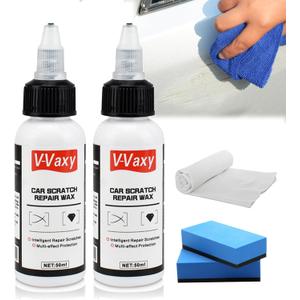 2 x V-Vaxy Car Scratch Repair Wax, Car Buff Out Scratch, Intelligent Repair Scratcher, V-Vaxy Paint Restorer, Car Paint Scratch Repair, VVaxy Car Scratch Repair, Multi-Effect Protection (2pcs) (1.69 Fl Oz (Pack of 2))