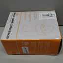 Tastyle Single Serve One Cup Coffee Maker, for K Cups and Grounds, Mini Coffee Maker with Portable Handle, 6 to 12 Oz Brew Size, for Travel, Camping, Office, RV and Dorm, 120V, White and Brown