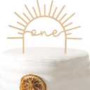 Sunshine Cake Topper for 1st Birthday - Wooden Smash Cake Topper for You Are My Sunshine Party Decoration,First Birthday Supplies for Photo Booth Props Anniversary (Sunshine ONE)