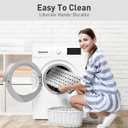 XIYUNTE Shower Mat Bathtub Mat Non Slip, 36''x16'' Soft and Comfortable Anti Slip Shower Mat, Eco-Friendly TPE+PP Shower Non Slip Mat with Powerful Suction Cups, Machine Washable, Easy to Cut, Grey