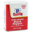 McCormick Pure Ground Black Pepper, 3 oz (Pack of 12)