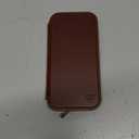 SHIELDON Genuine Leather Slim Case Wallet for iPhone 17 6.3-inch 5G 2025| Flip | Wireless Charging | Magnetic | RFID Blocking Credit Card Holder | Full Protective Cover | Retro Coffee