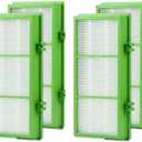 DerBlue 4 pcs Replacement Filter Compatible with Holmes AER1 Filter, Replacement Parts # 300AH-U4R, HAP242-NUC