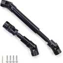 HOPLEX Steel RC Drive Shaft 2Pcs Center Drive Shaft for 1/24 RC Crawler Axial SCX24 Deadbolt AXI90081 Upgrate Part