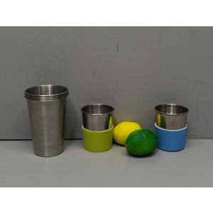 Stainless Steel Cups for Kids 3 Cups 14 Oz And 2 Cups 8 Oz