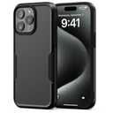 NTG【2023 New Designed for iPhone 15 Pro Max Case, Heavy-Duty Tough Slim Shockproof [2 Layer Structure][Military Grade Protection] Phone Case for iPhone 15 Pro Max(6.7 Inch), Black, Pack Of 5
