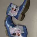 Disney Frozen Cowgirl Western Boots - Elsa and Anna cowboy boot - Blue (size 12 Little Kid)