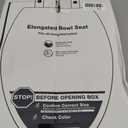 KOHLER K-26801-0 Impro ReadyLatch Quiet Close Elongated Toilet Seat, White Toilet Seat, Grip-Tight Bumpers, New Home Essentials, Slam Prevention