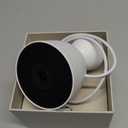 Google Nest Cam Outdoor (Wired, 2nd Gen) - Security Camera with 2K Video and Gemini, Night Vision, 2-Way Audio - Works with Google Home - 2025 Model - Snow