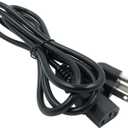 Pellet Smoker Grill Power Cord Kit Replacement Part Compatible with Traeger Ironwood 650 & 885, Pro Series 575 & 780, Timberline 1300 & 850, 6 FeetBlack