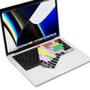 XSKN Avid Pro Tools Shortcut US Layout Silicone Keyboard Cover for 2021 and Later M1-M5 Chip MacBook Pro 14.2 16.2 inch MacBook Air 13.6 15.3 inch with Touch ID