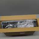 SNTD Dish Drying Rack - Small Dish Rack for Kitchen Counter, Stainless Steel Dish Drainer with Utensil Holder and Drainboard, 11" W x 15" L (Gray)