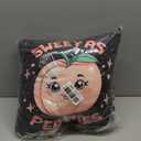 Peach Fruit Lover Peaches Throw Pillow, 18x18