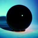 DSJUGGLING Solid Black Acrylic Ball for Contact Juggling 3.15 inches - 80mm Great for Magic Tricks and Beginners to Professional