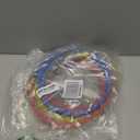 2026 New 29985 Plus II 1/4"HVAC Hoses, 60" (5FT), Custom Pressure Relief Groove, R-410A Conversion Adapter, Compact Ball Valve Refrigerant Hoses for R-22/R-410A/R-134A, 3 Pcs