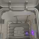 30L Towel Warmer,Large Luxury Towel Warmers, Hot Towel Warmer with Dryer, Adjustable Heating Time Setting, Fragrance Disc,12h Delay Time,Towel Warmers for Bathroom,Spa Home (White-Grey)