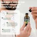 2 Pcs Cyperus Rotundus Oil for Hair Removal, Natural Cyperus Rotundus Oils to Reduce Unwanted Hair Growth, Soothing & Moisturizing, Shrinks Pores, Smooth Skin Care (2 Fl Oz (Pack of 2))