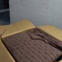 Levtex Home - Cross Stitch Cocoa Bedspread Set - King Quilted Bedspread and Two King Shams - Cross Stitch Pattern - Bedspread (120x104in.) and Shams (20x36in.) - Cotton (Chocolate)