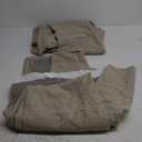 RAIN CITY Blackout Large Curtains for Living Room, 108 Inch Long, Full Light Blocking Linen Blend With Hooks, Pinch Pleat Look for Office Bedroom Apartment, 2 Panels, Taupe