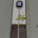 YAMRON 4-in-1 Soil Moisture Meter, Digital Plant Temperature/Soil Moisture Test & PH Meter/Sunlight Intensity, Backlight LCD Display for Gardening, Farming and Outdoor Plants