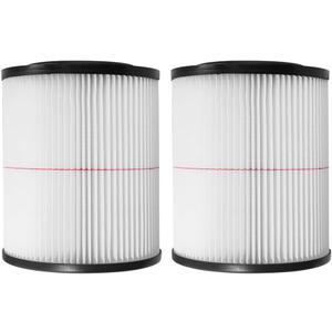 2Pcs Vacuum Cartridge Filter Replacement for Shop Vac Craftsman 9-17816