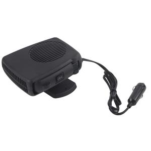 12V 200W Portable 2-in-1 Ceramic Car Heater Fan with Cooling and Defrosting Function