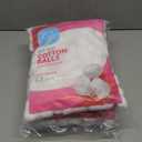 Simply Soft Premium Organic Cotton Balls, 600 Count (3 Bags) 100% Pure Cotton, Certified, Hypoallergenic, Large, Soft & Absorbent for Beauty, Cosmetics, Skin Care, Lint Free