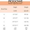 PIOGOWE 2Pack Sheer Tights for Women, 20D Legs, 40D Reinforced Top, Run-Resistant Knit, High-Stretch Waist, Reinforced Toes (Black, XL)