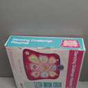 SUNLIN Dance Mat - Rhythm Step Play Mat - Dance Game Toy Pad with LED Lights, Gift for Kids Girls 3-12, Adjustable Volume, Built-in Music, 3 Challenge Levels (Pink)