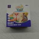 hahaland Baby Tissue Box Toy - Baby Toys 6-12 Months Stocking Stuffers for Babies Montessori Toys for 6 Month Old Must Haves - Boy Girl Shower Gifts 6 9 12 18 Months Old Sensory Pulling Play Scarf Toy